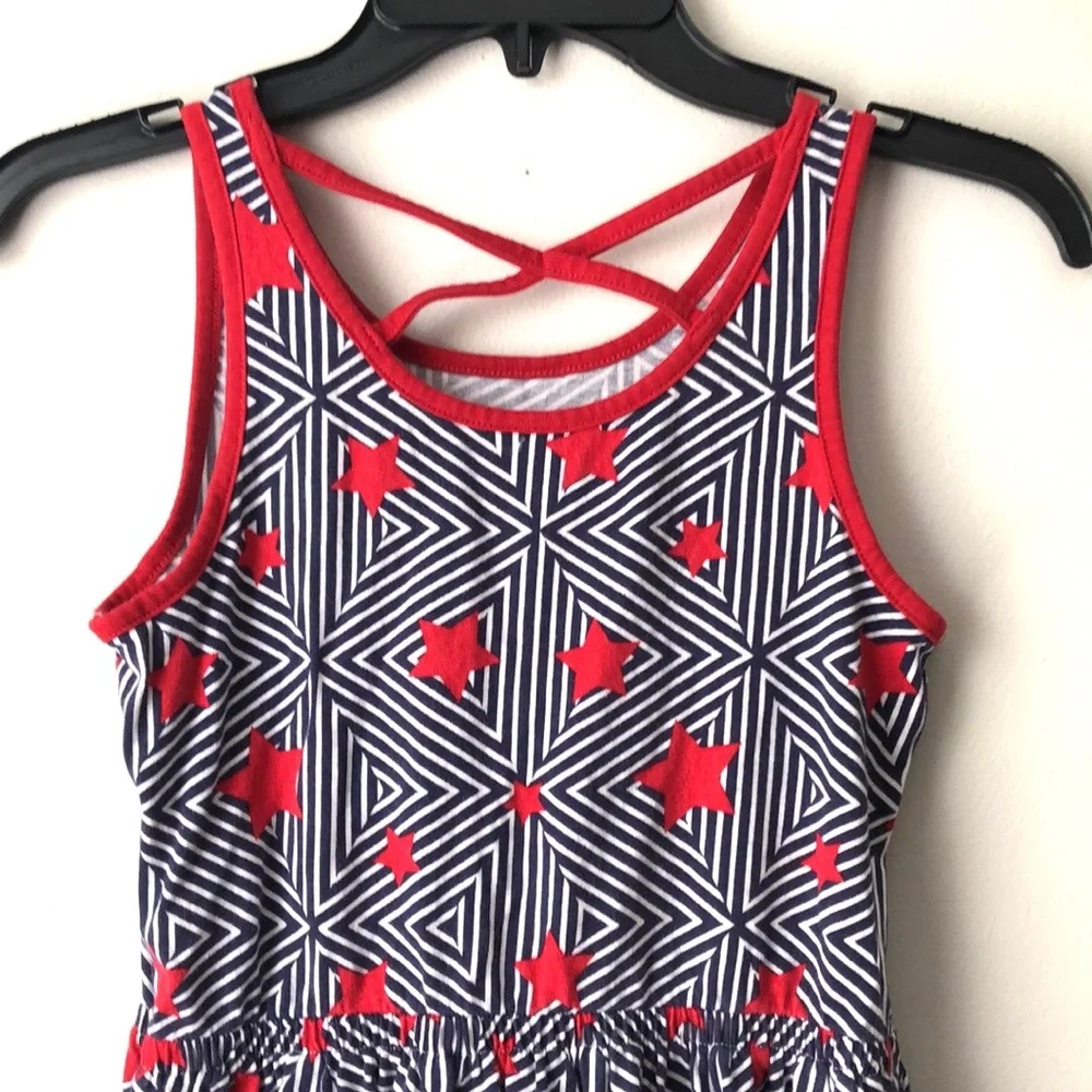 Gymboree Stars & Stripes Girl’s Dress size 10
